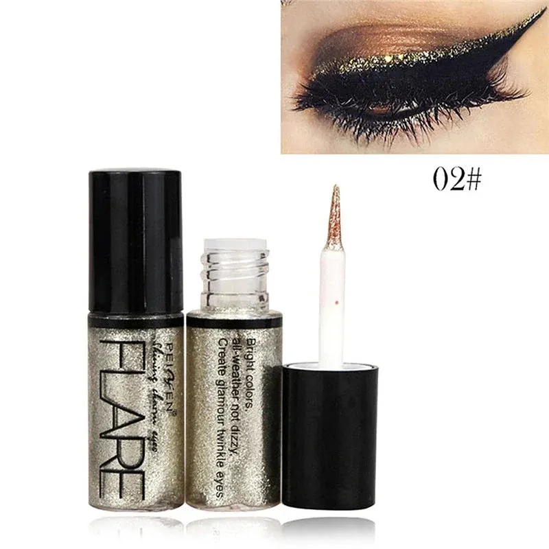 ZUOFILY Professional Shiny Eye Liners – Unleash Your Glamorous Look with Glittering Elegance