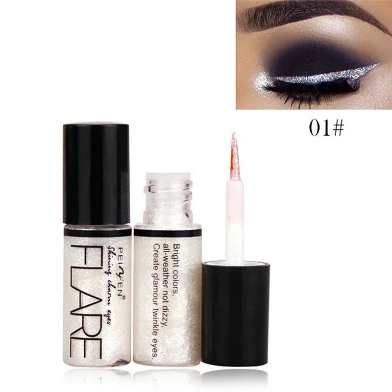 ZUOFILY Professional Shiny Eye Liners – Unleash Your Glamorous Look with Glittering Elegance